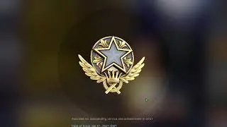 Getting 2021 Service Medal in CSGO