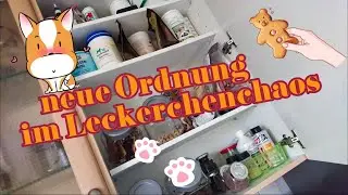 neue Ordnung im Leckerchenchaos // Fannies Futterschrank