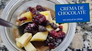CREMA DE CHOCOLATE FIT LLENA DE PROTE&Iacute;NA