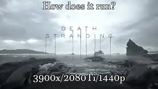 How does it run? (1440p) Death Stranding 3900x/2080Ti