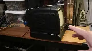Mini Curtis TV set, vintage late 80's early 90's
