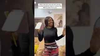 That moment a woman buys a wig with her money