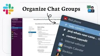 How to organize Slack channels (Team Folders)