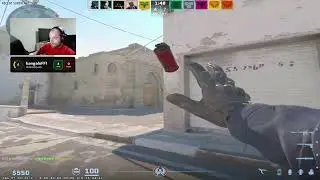 Faceit - 2 streamers in the same game, different moments :D