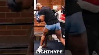 Mike Tyson ERUPTS in NEW TERRIFYING Training LEAK; EXPLOSIVE KO PUNCH nearly LAYS OUT Coach