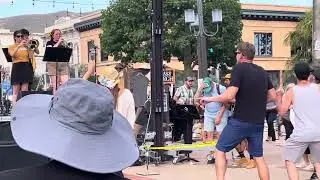 Brass Mash ROY ORBISON MASHUP - Live @ Mission Plaza, San Luis Obispo CA, July 28, 2023