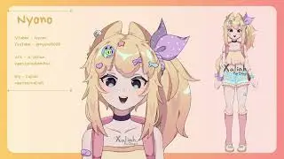【Live2d showcase】 Nyono