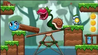 Ball V - Red Boss Challenge | Android Games | LAG