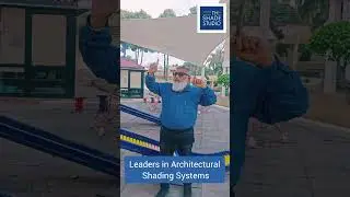 Installation of Outdoor Shade Sails in School #shadesails #shadesolution #shadestructure