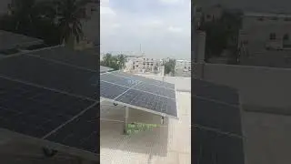 5 kw off grid Solar / 25 units/Day Solar Power Generation. #solar #solarsystem