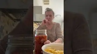 Inexpensive tostada tortillas, homemade salsa, quick and easy snack or light lunch