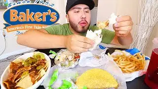 BAKERS TACOS + NACHOS MUKBANG