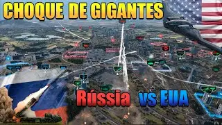 Artilharia Russa vs Stealth Americano  A GUERRA QUE NINGU&Eacute;M ESPERAVA! | Broken Arrow PT-BR