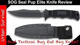 SOG Seal Pup Elite Review 🔪 Best Lightweight Tactical Knife for 2025?