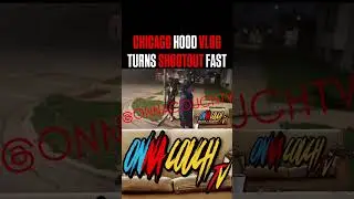 Hood Vlog in Chiraq goes bad fast after thugs start shootout