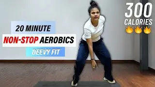 20-Min Fat Burning Aerobics | No Equipment Full Body Workout for Beginners