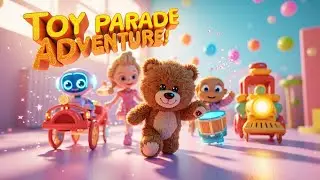 🎵 Toy Parade Adventure | March March Song for Kids | Fun Toy Dance | MagicToons Adventure