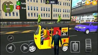 Tuk Tuk Driving Simulator 2019 #1 - Auto Rickshaw City Drive Android Gameplay