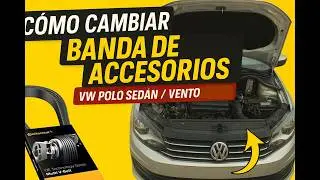 Cómo cambiar la banda de accesorios VW Polo, Vento, Jetta, Golf y Seat Ibiza | Paso a paso
