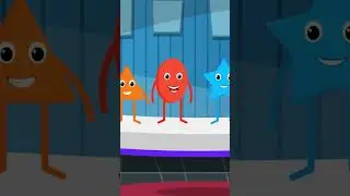 Shapes #short #trending #bussong #wheelsonthebus #kidstvchannel #kidsvideos