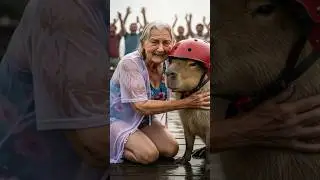 He Jumped Into the Tsunami When Everyone Else Froze #tsunami #braveanimals #heartwarming
