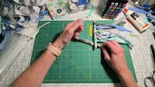 VBS Craft idea: Boho Beachy Rag Flags