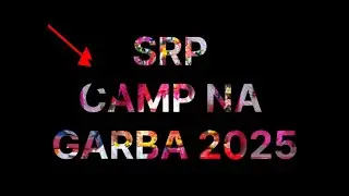 SRP Camp Na Garba 🚩 Nadiad Garba 2025 | Gujarati Garba 2025 #nadiad 3rd day | Manoj Video Vision