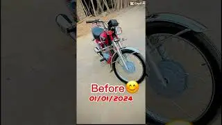 Before and after bike riding videos
