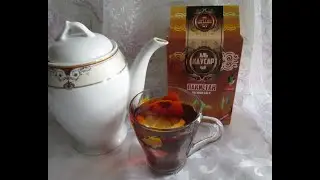 Чёрный гранулированный чай 
