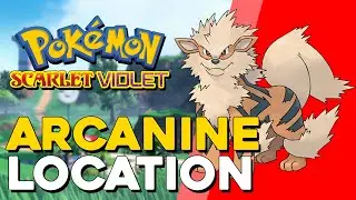 Pokemon Scarlet & Violet Early Arcanine Location