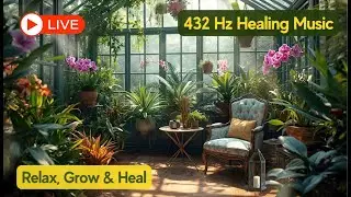 🔴 LIVE 🌱 432 Hz Healing Music for Plants & People &ndash; Relax, Grow & Heal with Positive Vibes