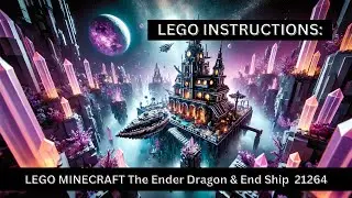 🛡️ LEGO INSTRUCTIONS LEGO Minecraft The Ender Dragon & End Ship 21264 &ndash; Battle for the End! 🐉 Book 2