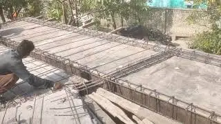perfect slab custing 2#construction #civilengineering#tranding #slabconstruction