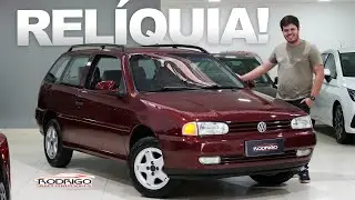 Rara PARATI GLSi 2.0 1996 COMPLETA apta PLACA PRETA à venda na Rodrigo! Com som de época da PIRASOM!
