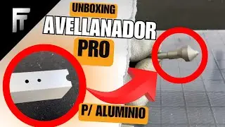 ❌Avellanador para Aluminio🔥avellanador weldon para perfiles de aluminio cómo utilizarlo?