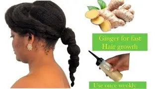 HOW I USE GINGER JUICE FOR UNSTOPPABLE HAIR GROWTH/ STIMULATES HAIR GROWTH/ TREATS DANDRUFF &hellip;