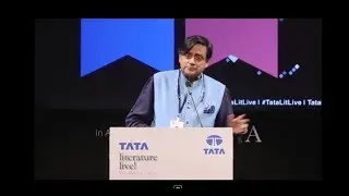 Dr. Shashi Tharoor's debate at Tata Literature Live! The Mumbai LitFest 2017