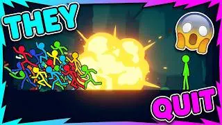 Stick Fight: The Game - Everyone Except Me Suddenly Quit