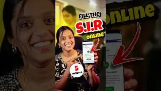 SIR Form Mistake? Fill SIR form Online
