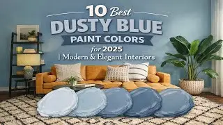 10 Best Dusty Blue Paint Colors for 2025 | Modern & Elegant Interiors