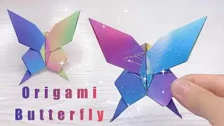 Easy Origami Butterfly Tutorial 🦋 | Perfect for Beginners & Paper Craft Lovers | Paper Art Creation