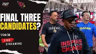Multiple Reports On The Arizona Cardinals FINAL 3 Head Coaching Candidates | What's Next?
