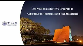 International Master's Program in Agricultural Resources and Health Sciences (Indonesia)