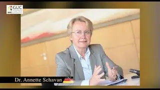 Prof. Dr. Anette Schavan @German University in Cairo