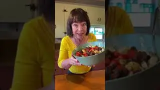 Weight loss with the Ridiculously Big Salad - One meal? #shorts