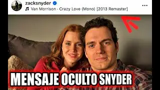 MENSAJE OCULTO DE ZACK SNYDER EN PUBLICACION DE HENRY CAVILL CON AMY ADAMS CON MAS AURA QUE SUPERMAN