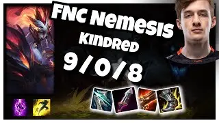 Nemesis Kindred Mid 10.25 Challenger Gameplay S11 (9/0/8) - EU