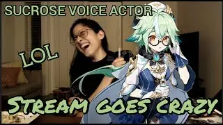 Sucrose VA Valeria Stream Funny Moments