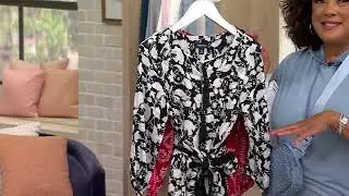 Studio Park x Amy Stran Textured Cotton Dress with Removable Belt on QVC