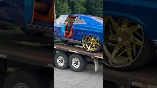 Whipple Super Charged 65 Chevy Impala On 28s Amani Forge Wheels🦍🔥🤩💪🏾